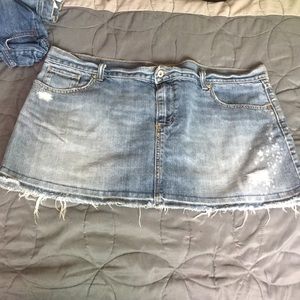 Jean skirt